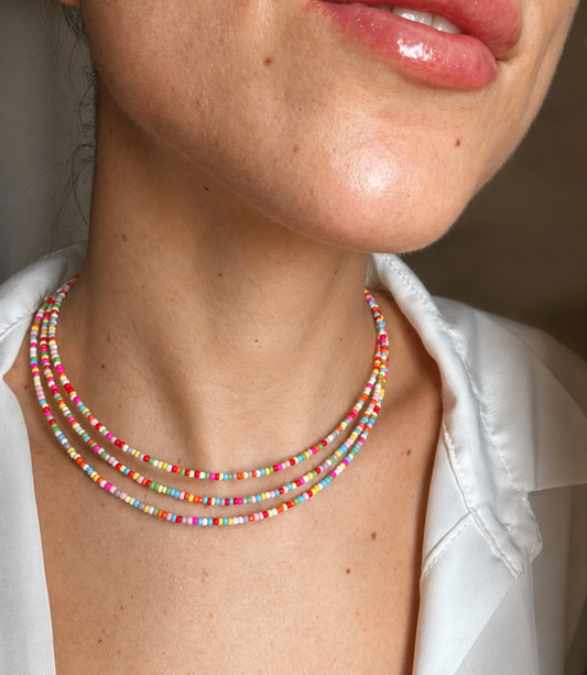 Rainbow Collana colorata in edizione limitata