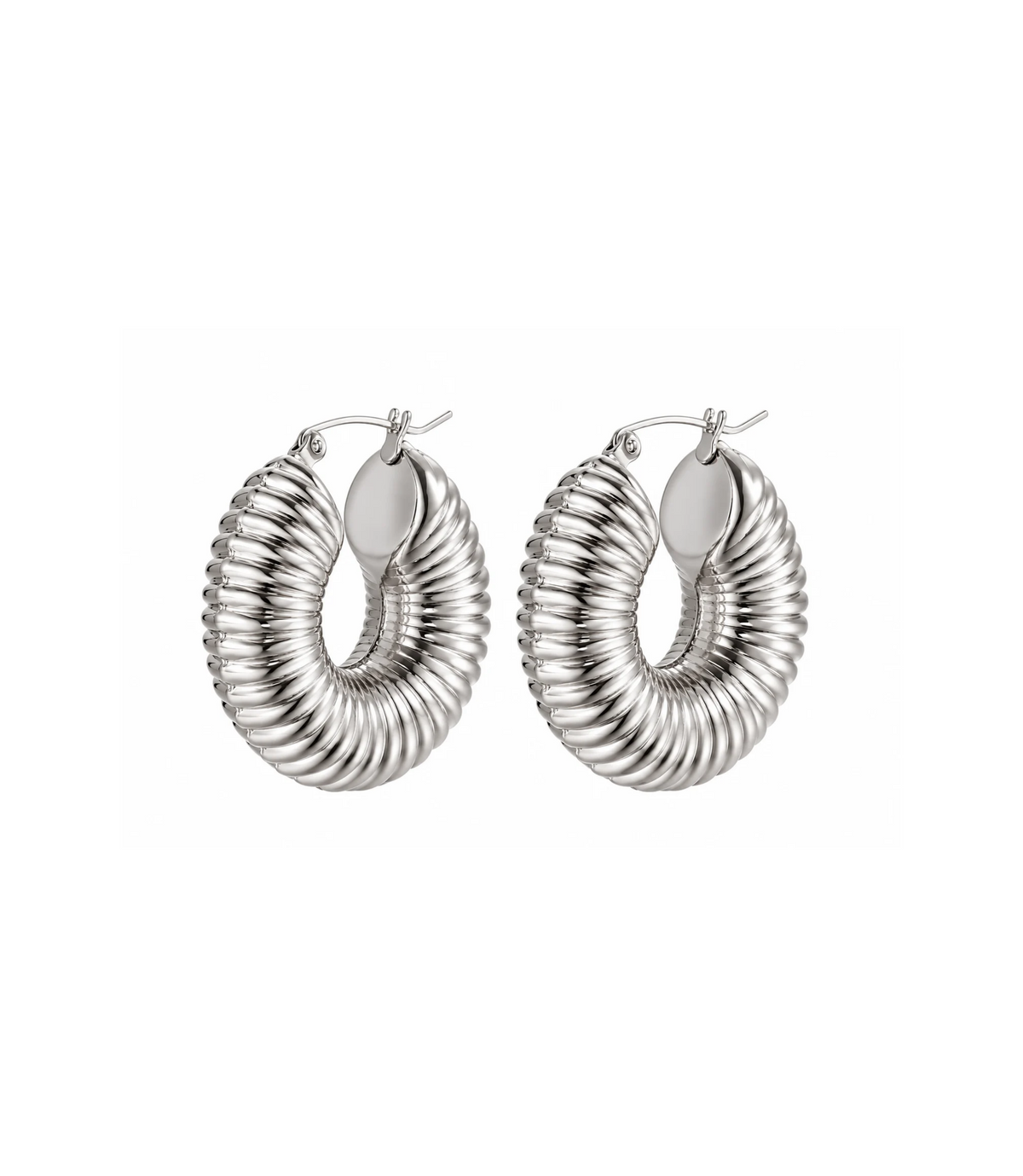 Orecchini moon shell