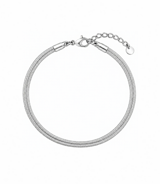 Bracciale Parole Serpentato Personalizzabile