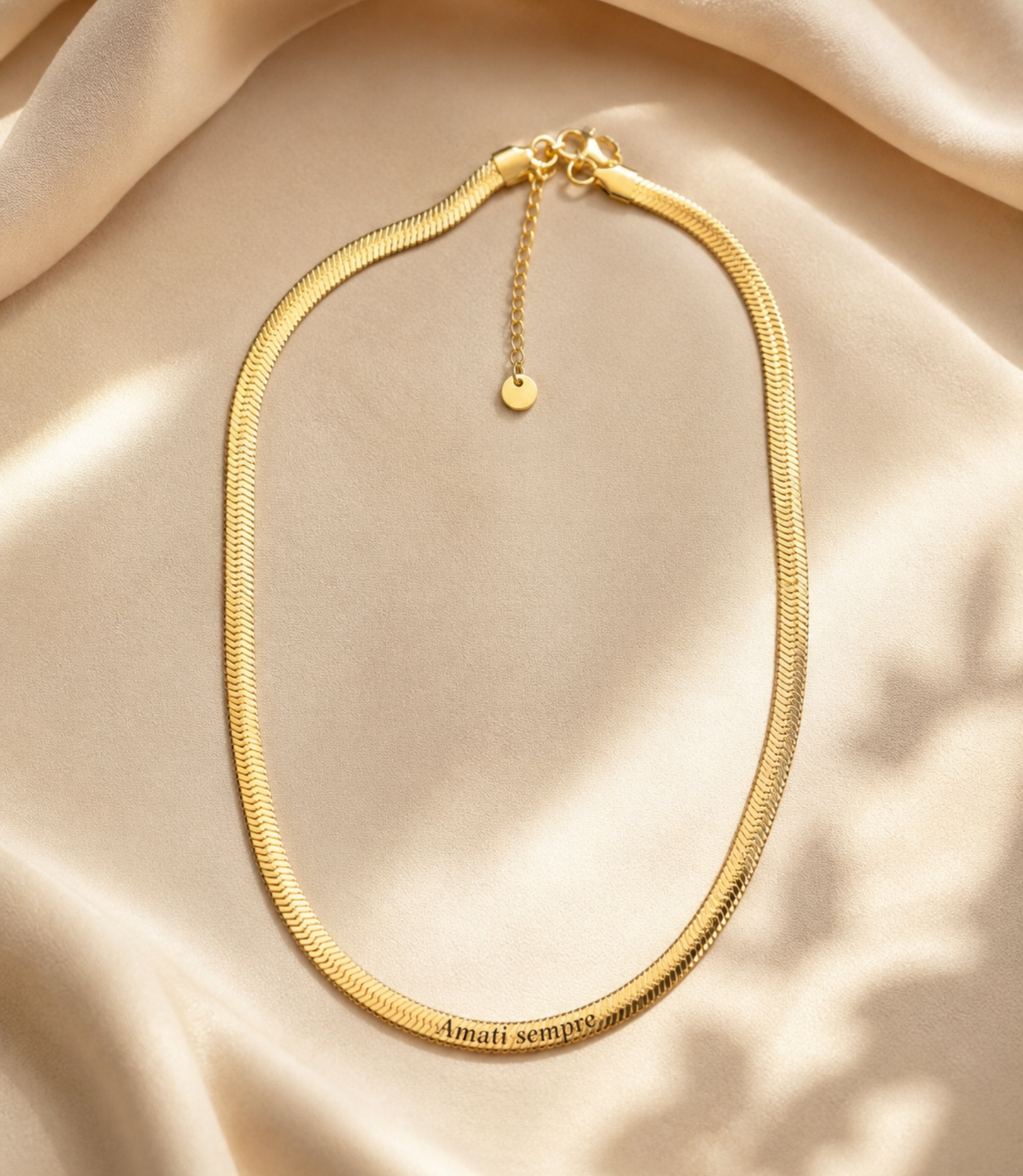 Collana Parole Serpentata Personalizzabile