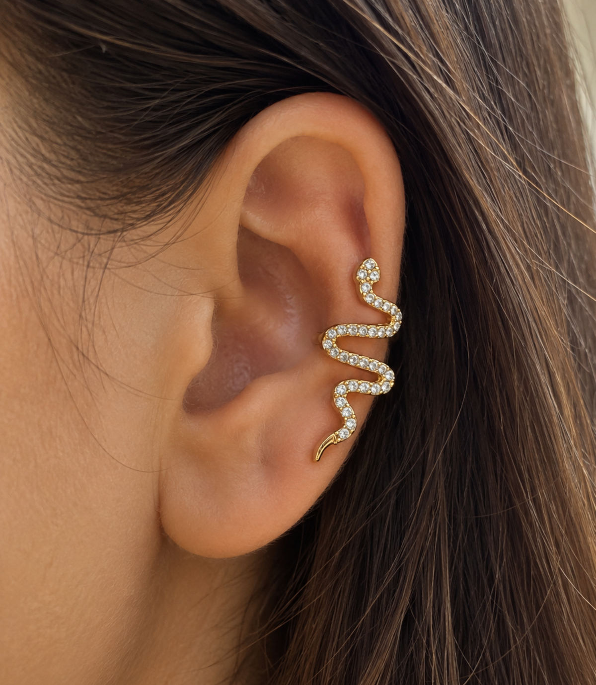 Ear Cuff Serpente
