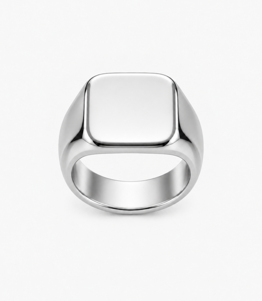 Anello Incisivo Quadrato