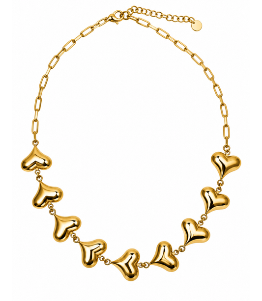 Collana infiniti cuori