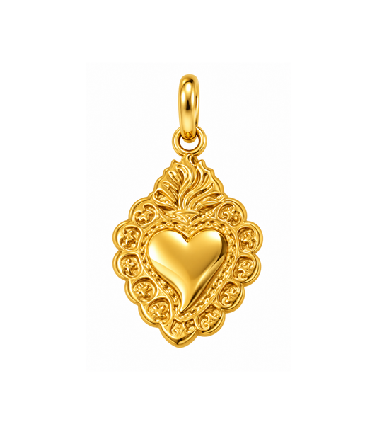 Ciondolo Cuore sacro