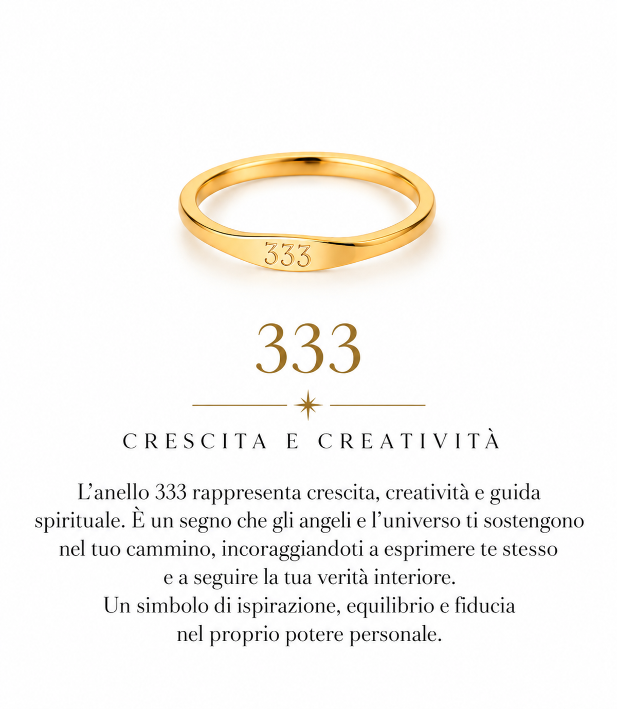 Anello numero angelico