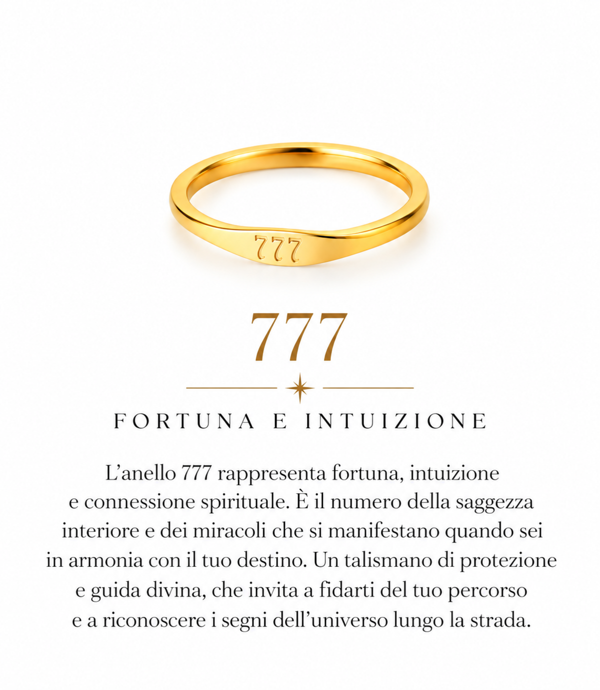 Anello numero angelico