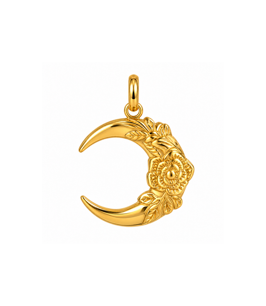 Ciondolo Luna Rosa