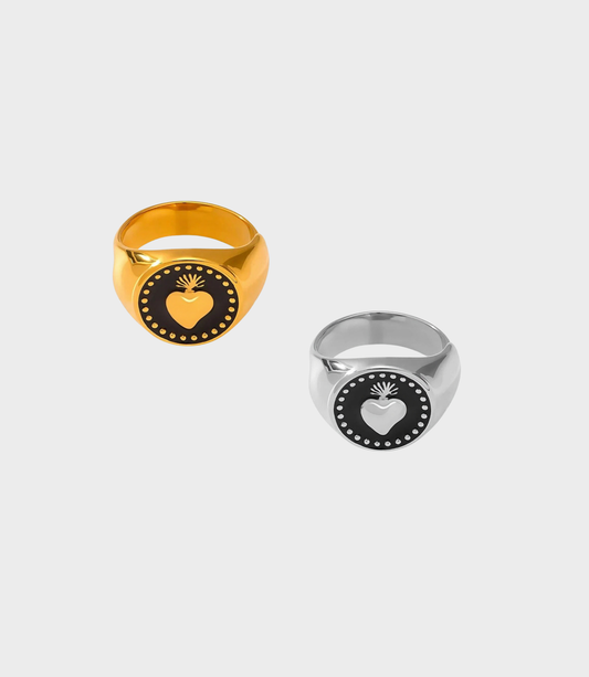 Anello cuore sacro