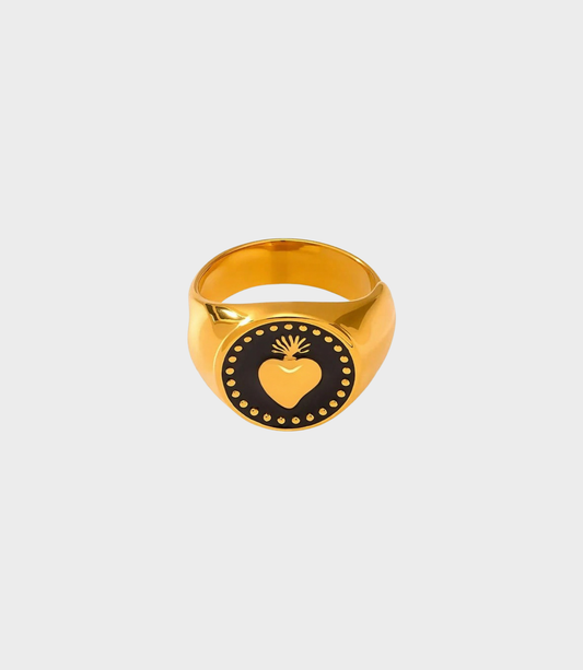 Anello cuore sacro