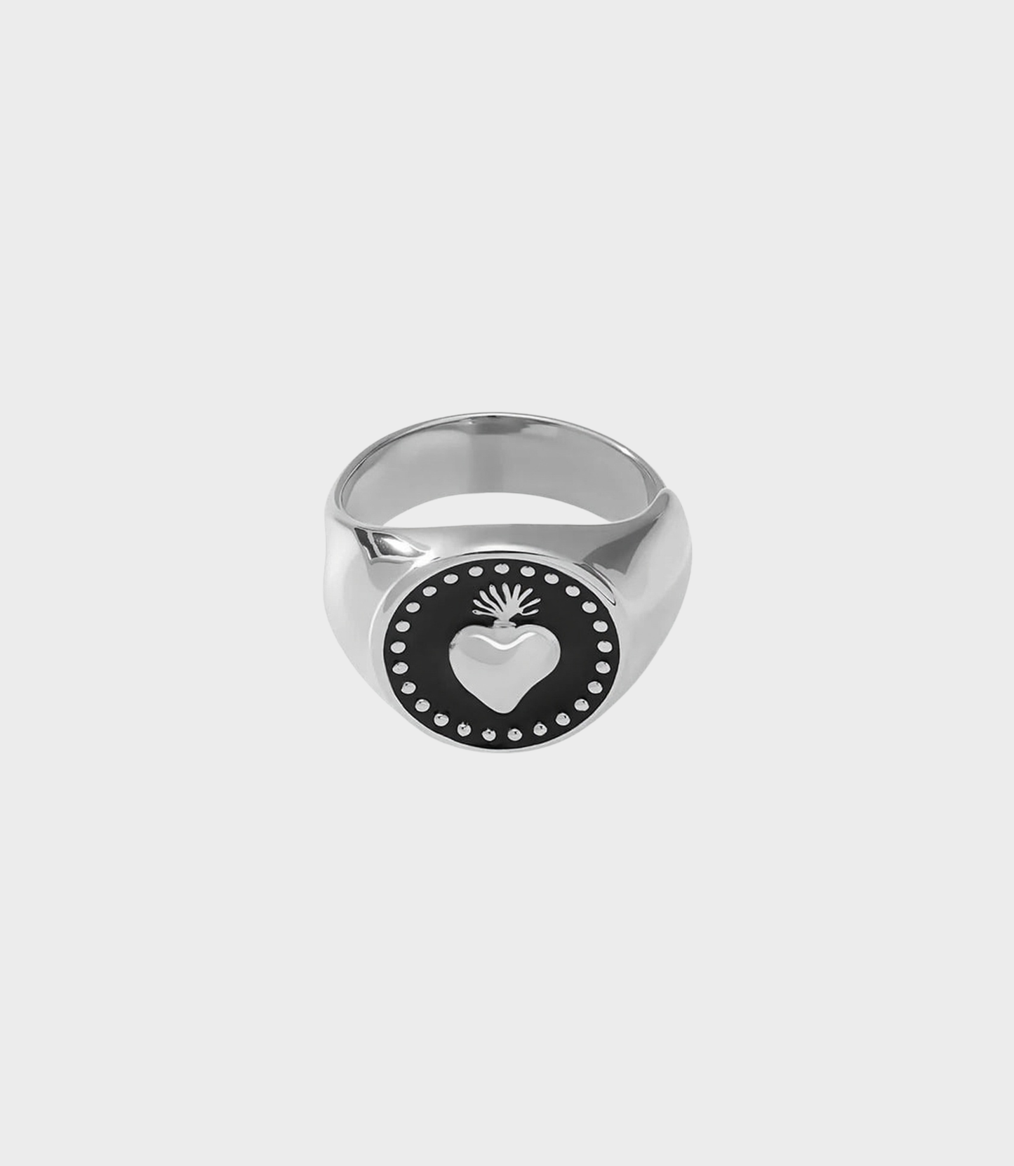 Anello cuore sacro