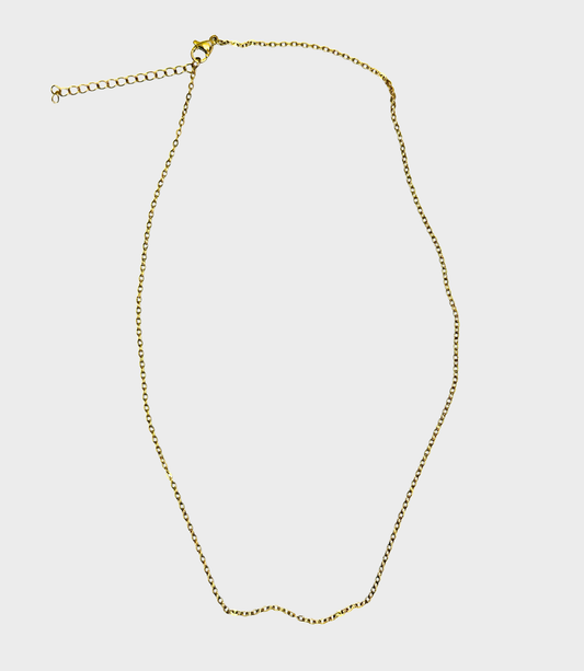Collana fine gold