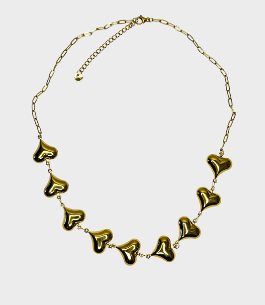 Collana infiniti cuori