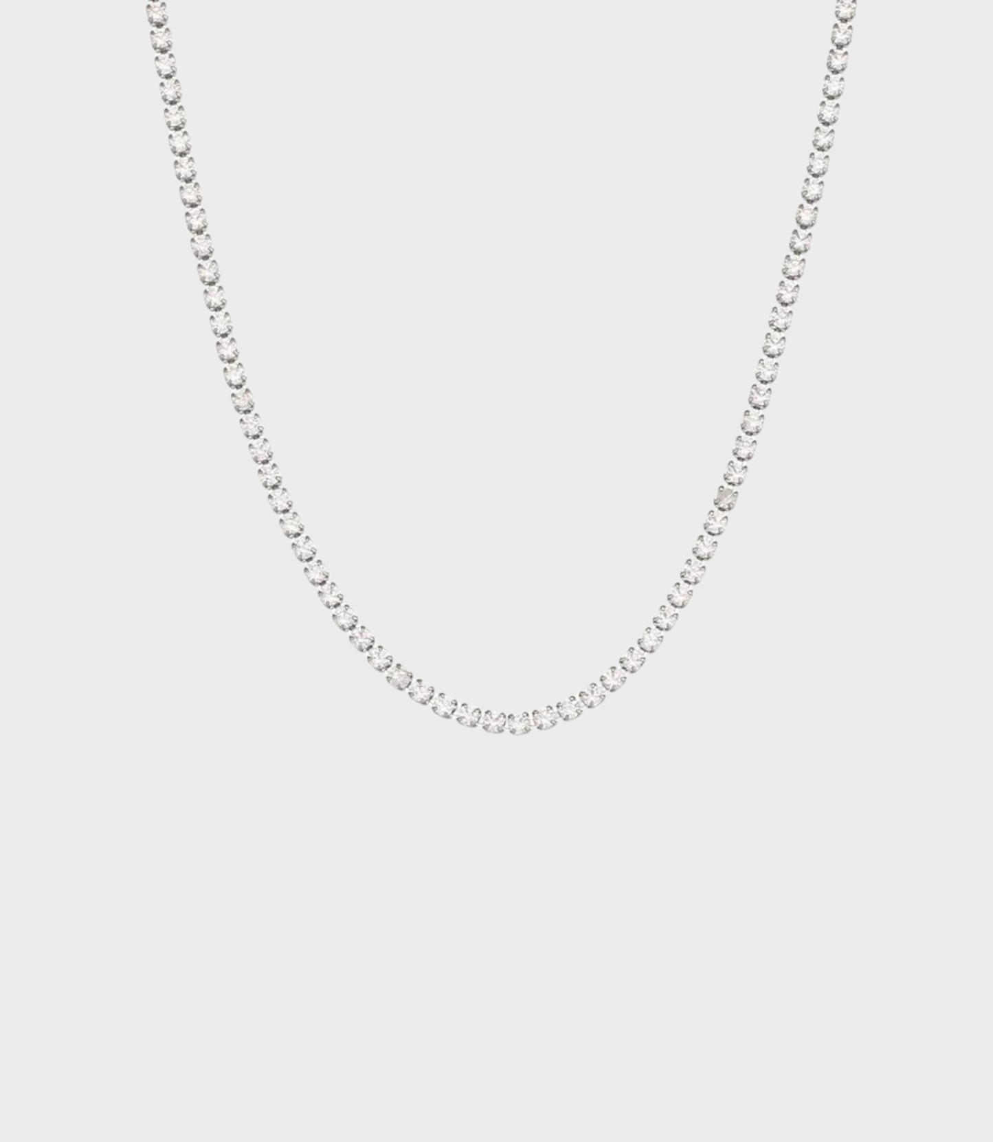 Collana Tennis Brillante