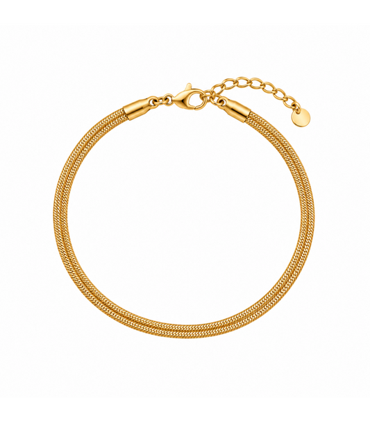 Bracciale Parole Serpentato Personalizzabile
