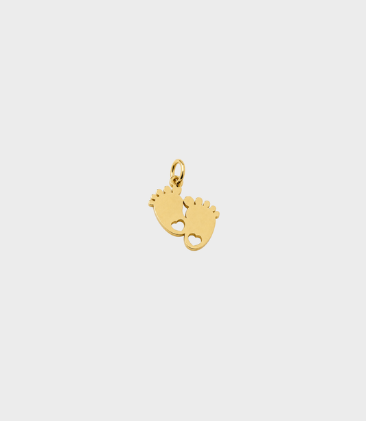 Ciondolo  Impronte del Cuore Gold