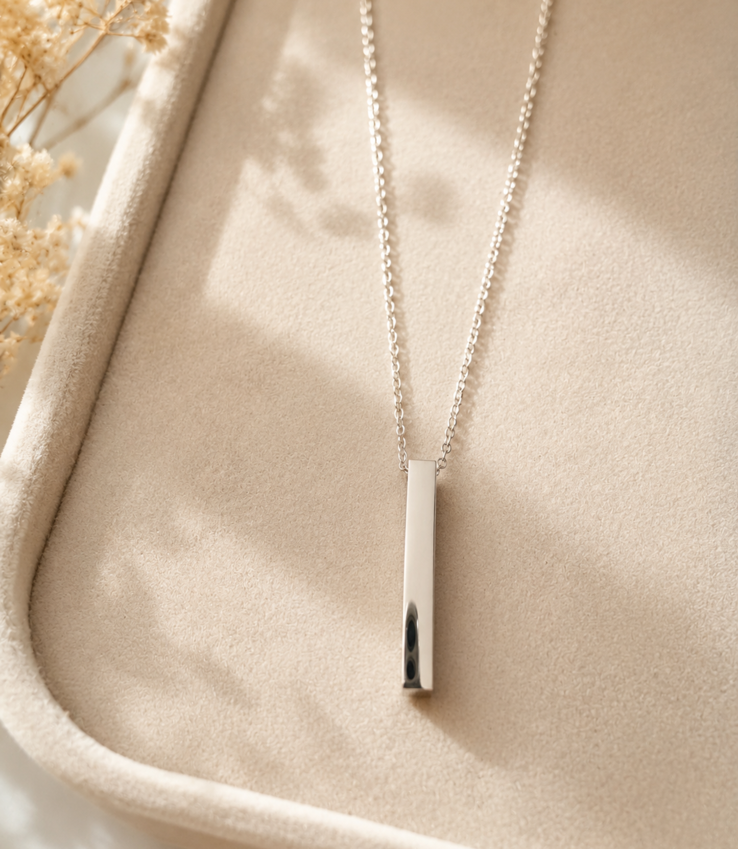 Collana Barra Incisa Personalizzabile