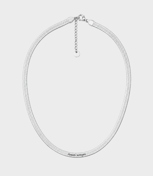 Collana Parole Serpentata Personalizzabile
