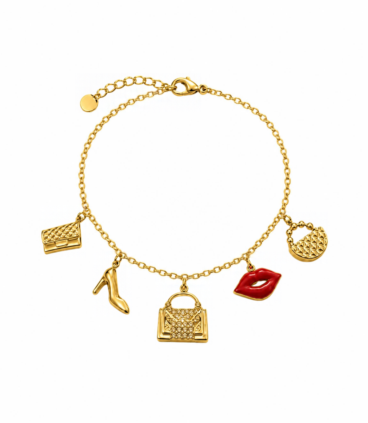Bracciale Charm Fashion Icon Gold