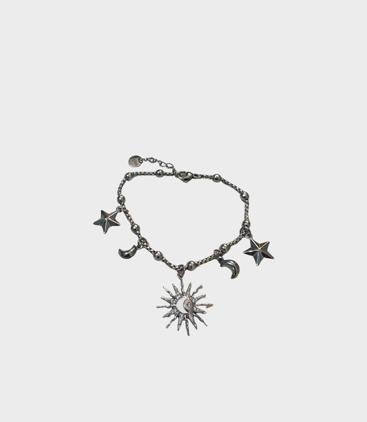 Bracciale Luna & Stelle Sonagli Silver