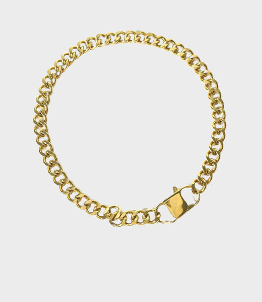 Choker Dorato Bold Cuban