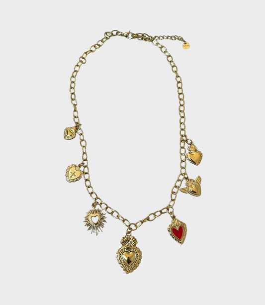 Collana Charm Cuore di Luce