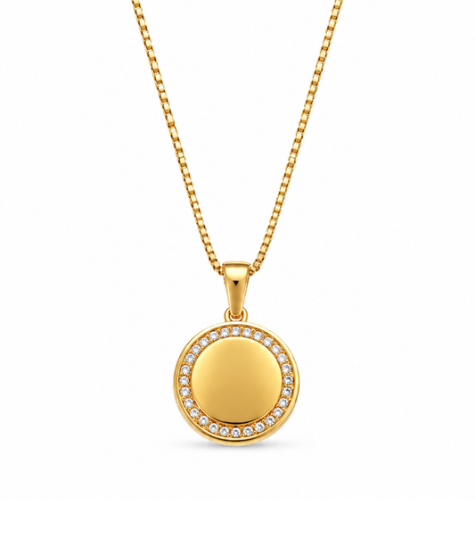 Collana Cerchio di Luce Gold