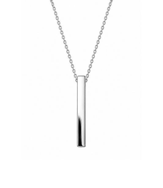 Collana Barra Incisa Personalizzabile