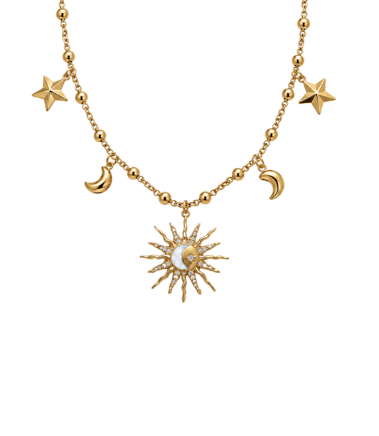 Collana Luna & Stelle Sonagli