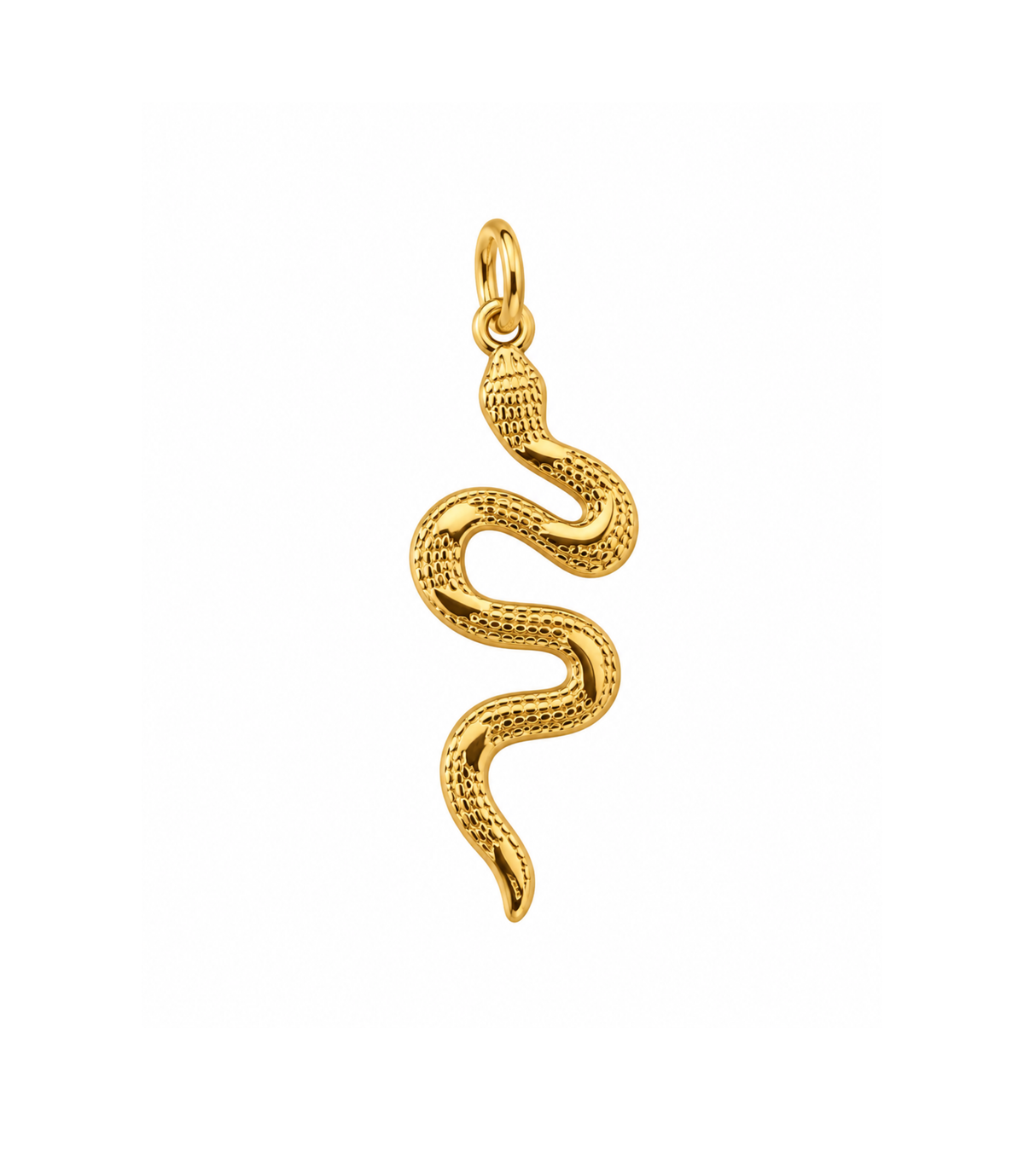 Ciondolo Serpente di luce Gold