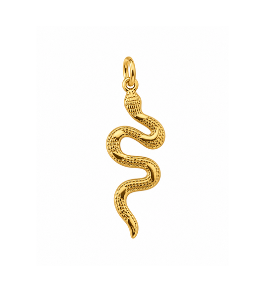 Ciondolo Serpente di luce Gold
